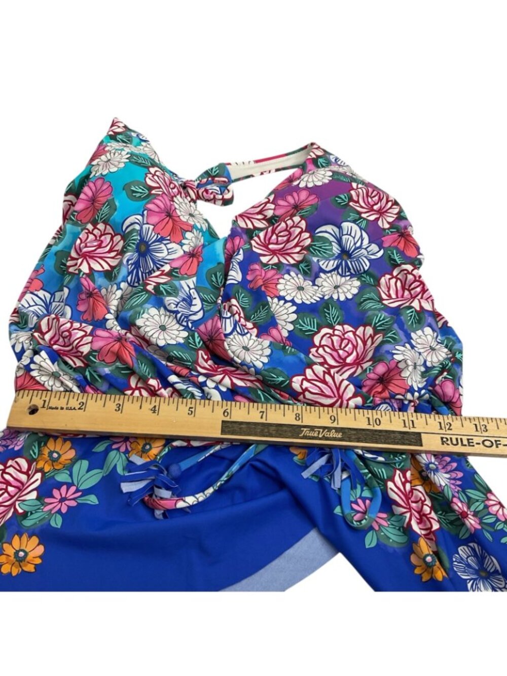 Johnny Was Swimsuit Womens Sz S Color Blast Tankini Top CSW8223-J Nwt $298 - Picture 11 of 11